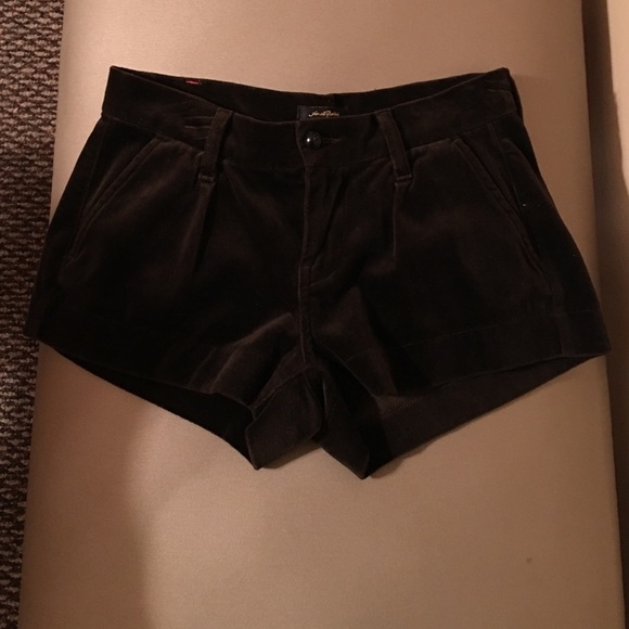 7 For All Mankind Pants - 7 for all mankind velvet shorts. Never worn