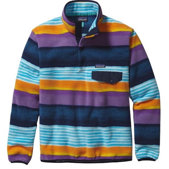 💕Patagonia💕Synchilla Fitz Stripe Navy XXS - Picture 4 of 4