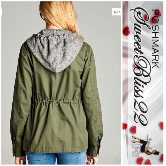 💄Hooded Utility Jacket💄 - Picture 2 of 3