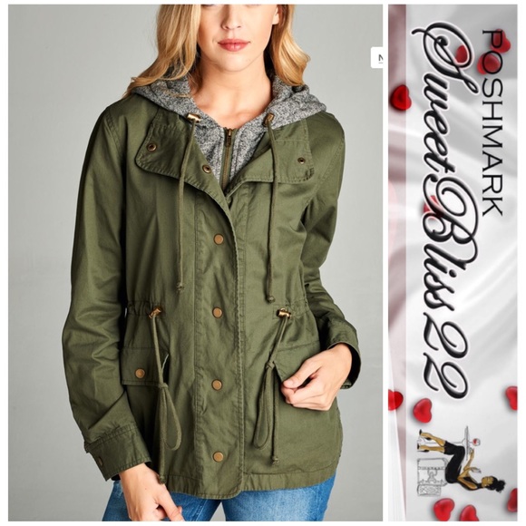 💄Hooded Utility Jacket💄 - Picture 3 of 3