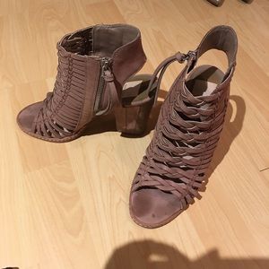 Dolce Vita Open Toe Booties