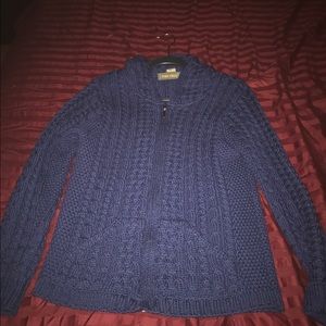 Inis Crafts Navy Hoodie from Ireland