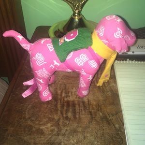VS Pink Plush Dog