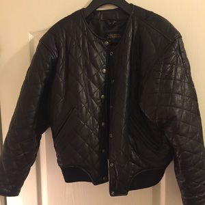 Vintage genuine leather jacket