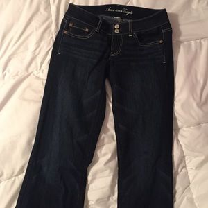 American Eagle dark wash jeans