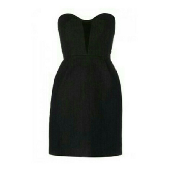 RAG & BONE Denim  W/ Suede Stapless Mini Dress - Picture 3 of 6