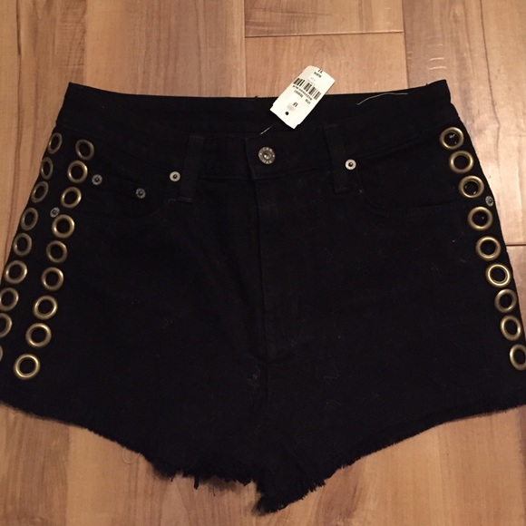 LF black shorts