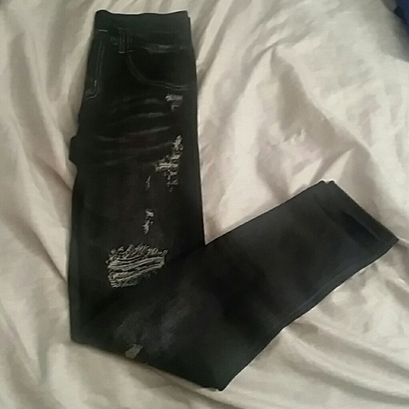 New dark blue jeggings