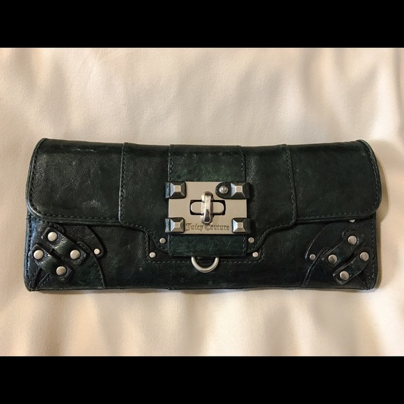 Juicy Couture, Teal Leather Wallet