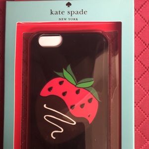 🌺Kate Spade Chocolate Strawberry iPhone Case