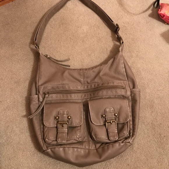 Taupe tote bag