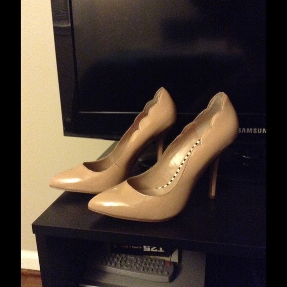Betsey Johnson Shoes - Betsey Johnson Nude Patent Pump