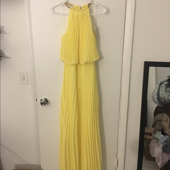 NWT Yellow Dress