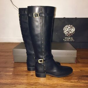 Vince Camuto- Preslen Studded Riding boot