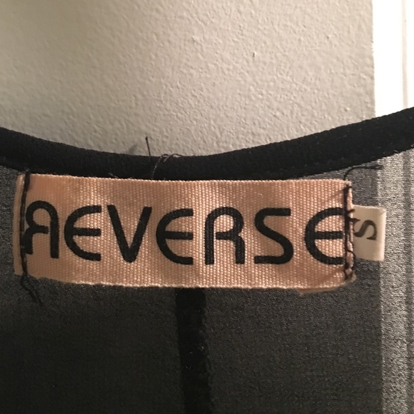 Sheer black tank top with floral cross NWOT - Picture 3 of 3