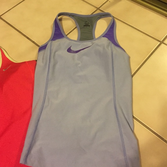 bundle of 3. 2 medium nike tank tops/ 1 black VSX.