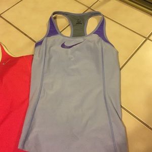 bundle of 3. 2 medium nike tank tops/ 1 black VSX.