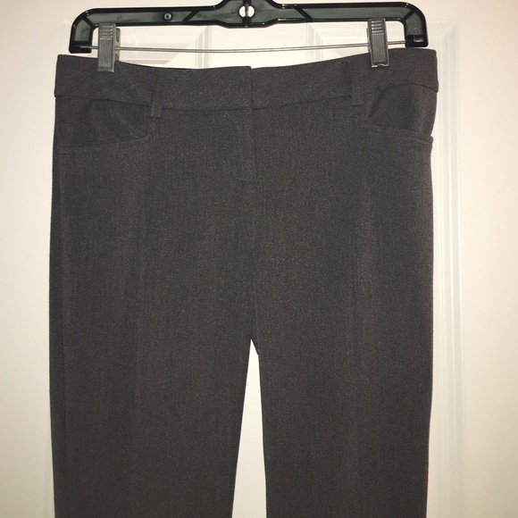 Express design studio grey straight leg work pants - Picture 2 of 3