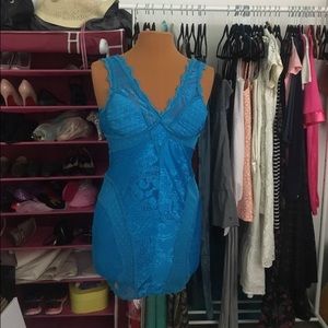 Bebe mermaid blue dress