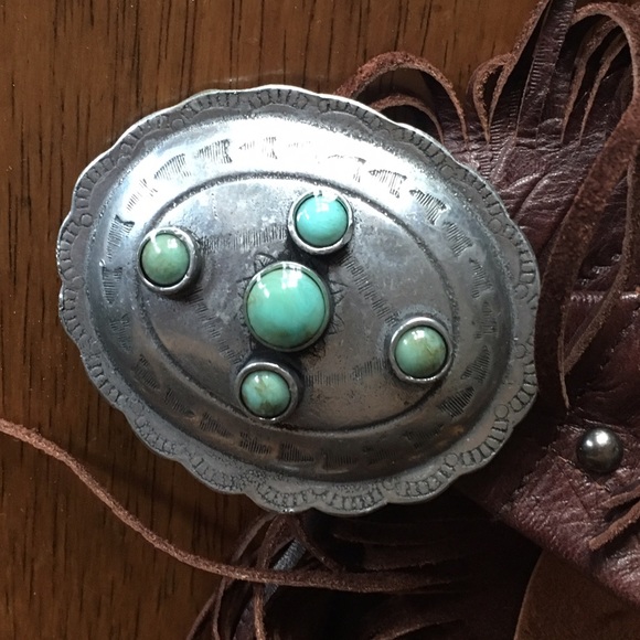 Leather belt