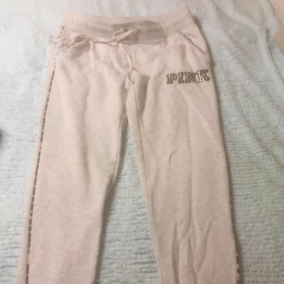 Pink Victoria's Secret Joggers
