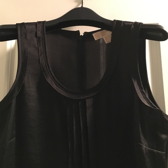 Black satin Michael Kors tank - Picture 2 of 2