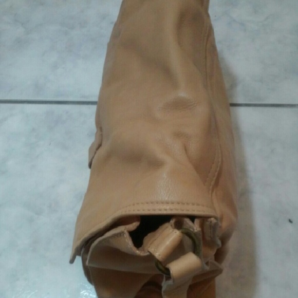 NWOT Zara Leather Messenger Bag - Picture 4 of 4