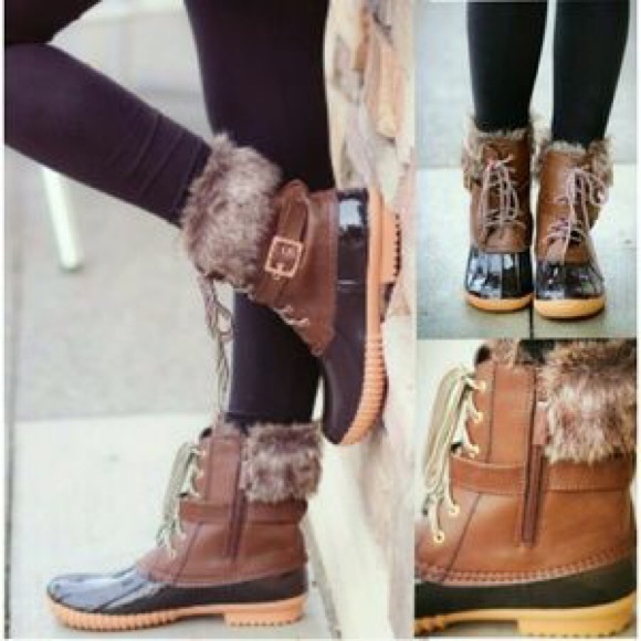 LAST ONE ☝️ ◾️Winter Tan Duck boots - Picture 6 of 7