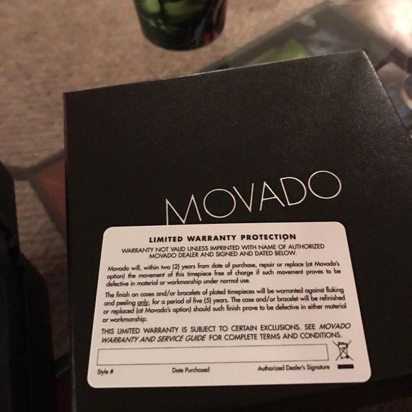 Movado watch main image 4