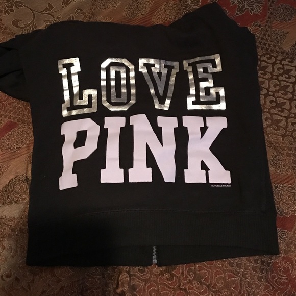 Black Victoria Secret full zip jacket