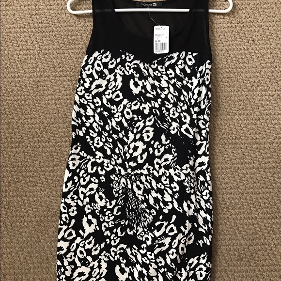 Forever 21 dress. Mesh inset at top