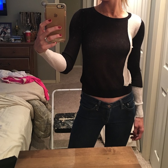BCBG mesh top
