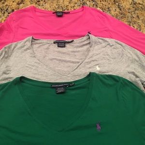 Ralph Lauren Sport V-Neck Tees