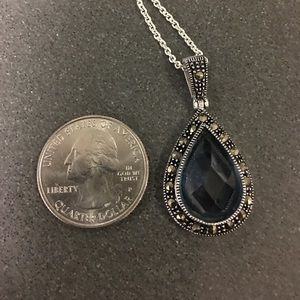 One hour sale!!! Sterling silver w/18" chain