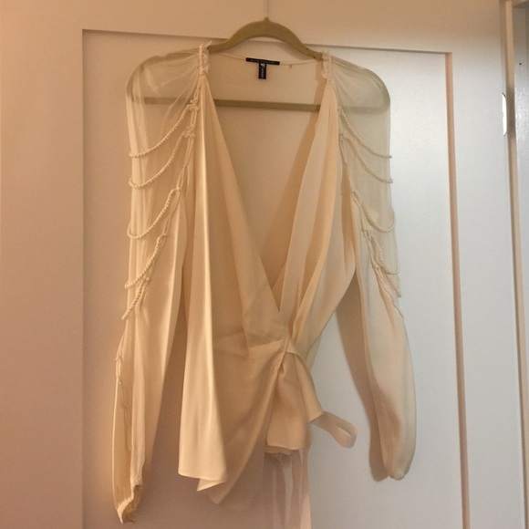 Elie Tahari 5th Bergdrof sz M blouse