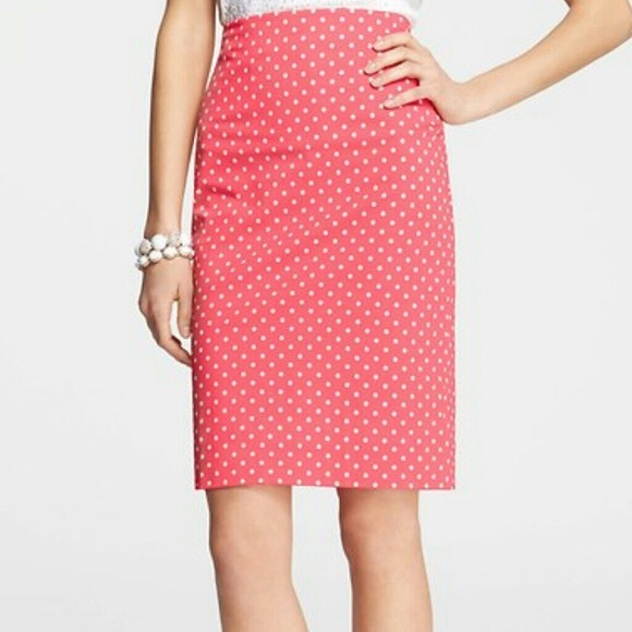 Pink Polka Dot Skirt