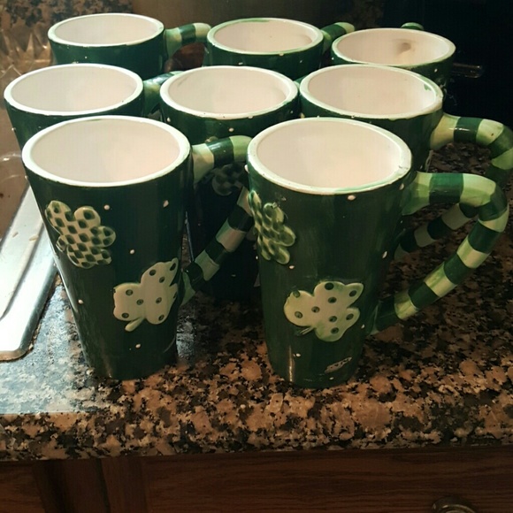 St. Patrick's Day cups