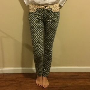 Tory Burch Jeans with Floral Print