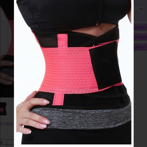 Waist trimmer belt
