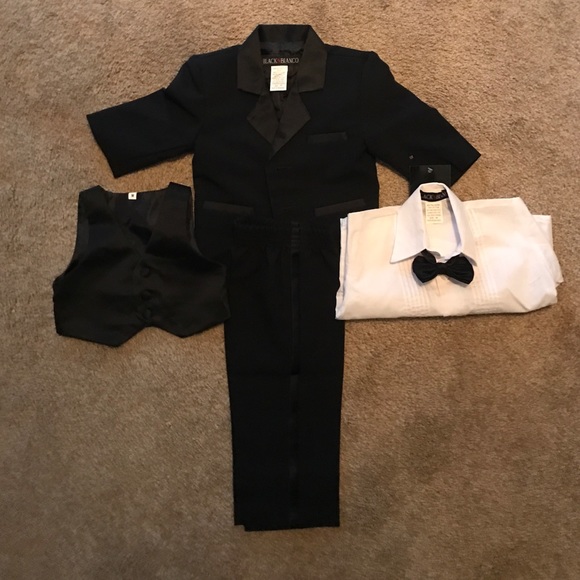 Brand new 9-12 months boys tuxedo