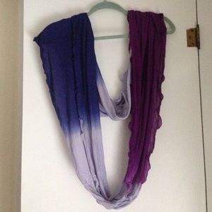 Tye dye infinity scarf
