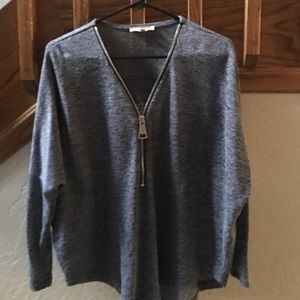 Zip blouse