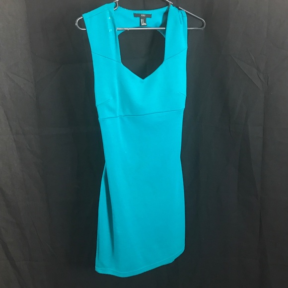 Teal Dress