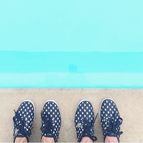 Keds Shoes - Taylor Swift Navy Hearts Keds size 8