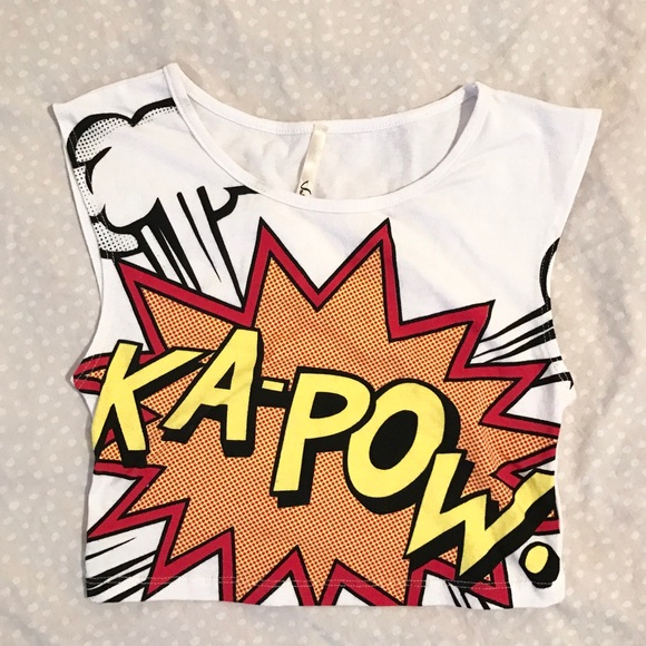 KA-POW Crop Top
