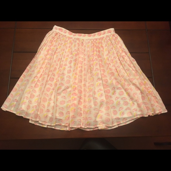 Joie Skater Skirt- Pink/White, Medium - Picture 2 of 4