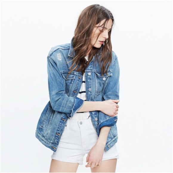 Madewell Oversized Jean Jacket.