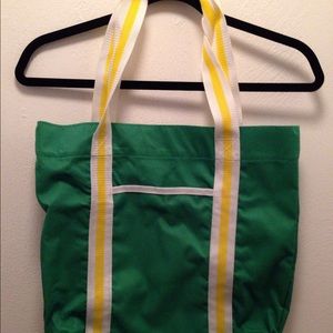Yellow/Green color tote bag