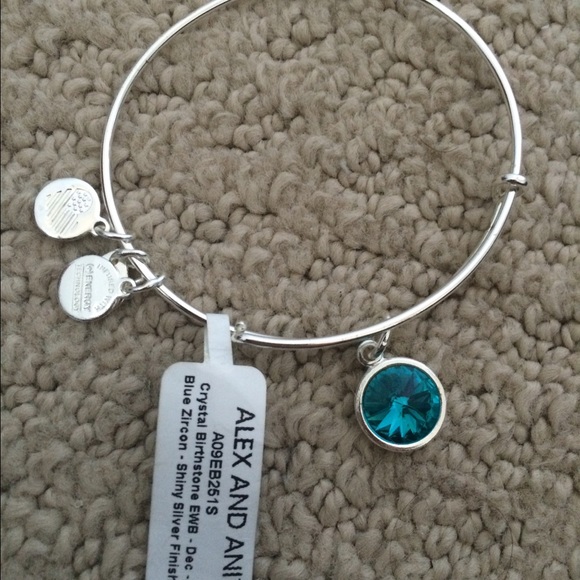 NWT Alex & Ani December birthstone bracelet