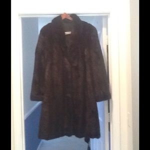 Mink coat